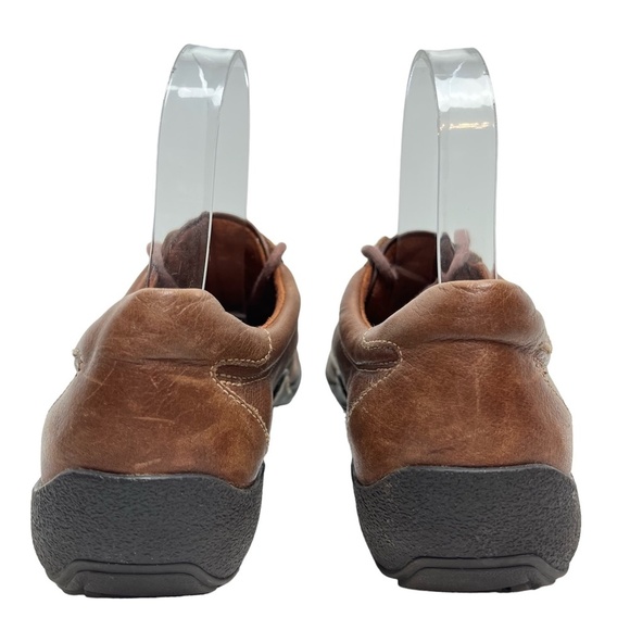 NATURALIZER FEDDRA Brown Tan Genuine Leather Lace Up Casual Shoes Comfort sz 9 N - Picture 8 of 15